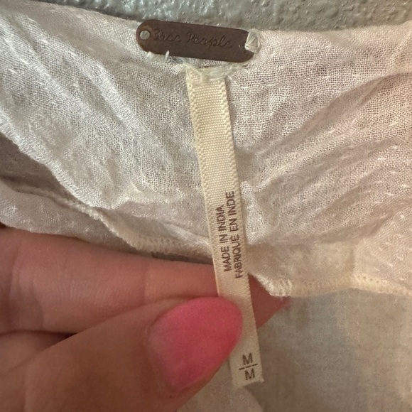 Free people wild one boho embroidered shift dress lagenlook flowy summer beach - Picture 4 of 7